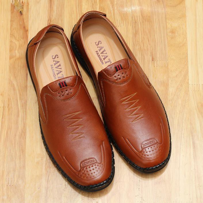 Giày lười DA BÒ bảo hành 12 tháng [HÀNG CAO CẤP] | BigBuy360 - bigbuy360.vn