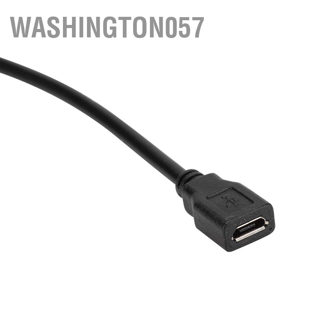 Dây Cáp Nối Dài Cổng Micro USB Cái Washington057 Với Công Tắc 501 Nút Dành Cho Raspberry Pi
