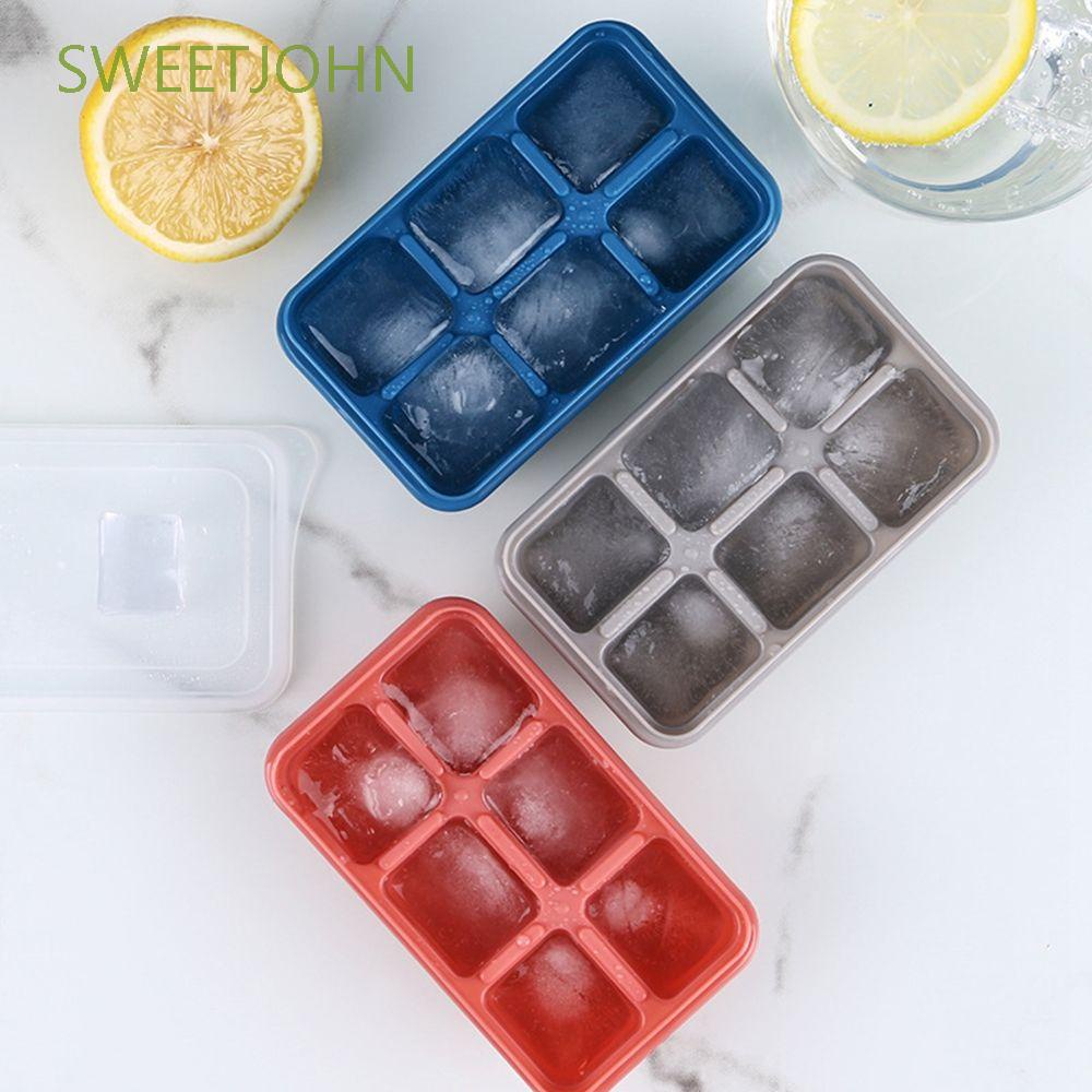 Khuôn Silicone Làm Đá Viên / Sô Cô La / Nước Đá Hình Vuông Nhỏ Gọn Tiện Dụng Cho Nhà Bếp