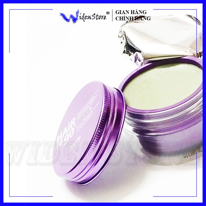 Sáp Vuốt Tóc Nam Hair To 90 Gel Wax Keo Vuốt Tóc Tạo Kiểu Chính Hãng Hộp Tím Hương Thơm Cuốn Hút WST12 WIDEN STORE