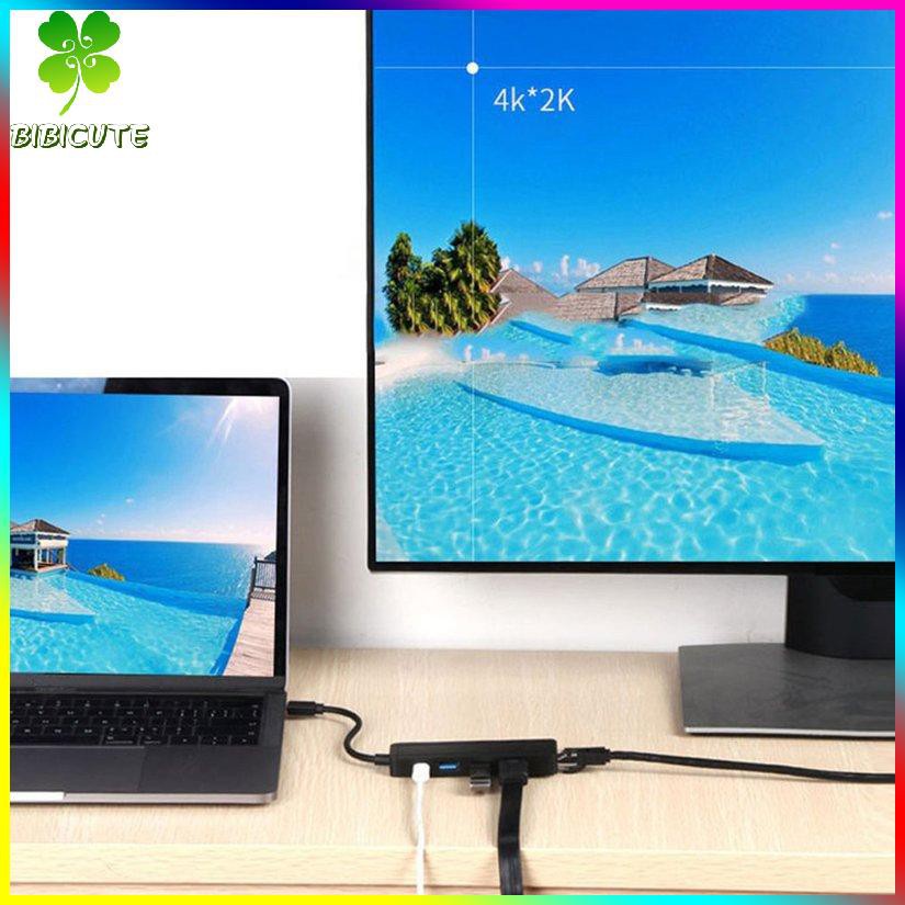 Dây Cáp Chuyển Đổi Cổng Type C Sang Hdmi Rj45 4k Tv Gigabit Ethernet Lan Ad Ter