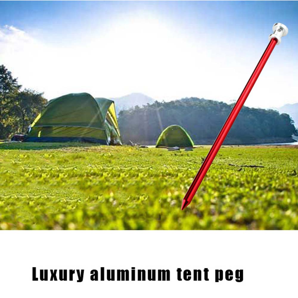 Set 4 Cọc Dựng Lều Cắm Trại Đa Năng Tiện Dụng