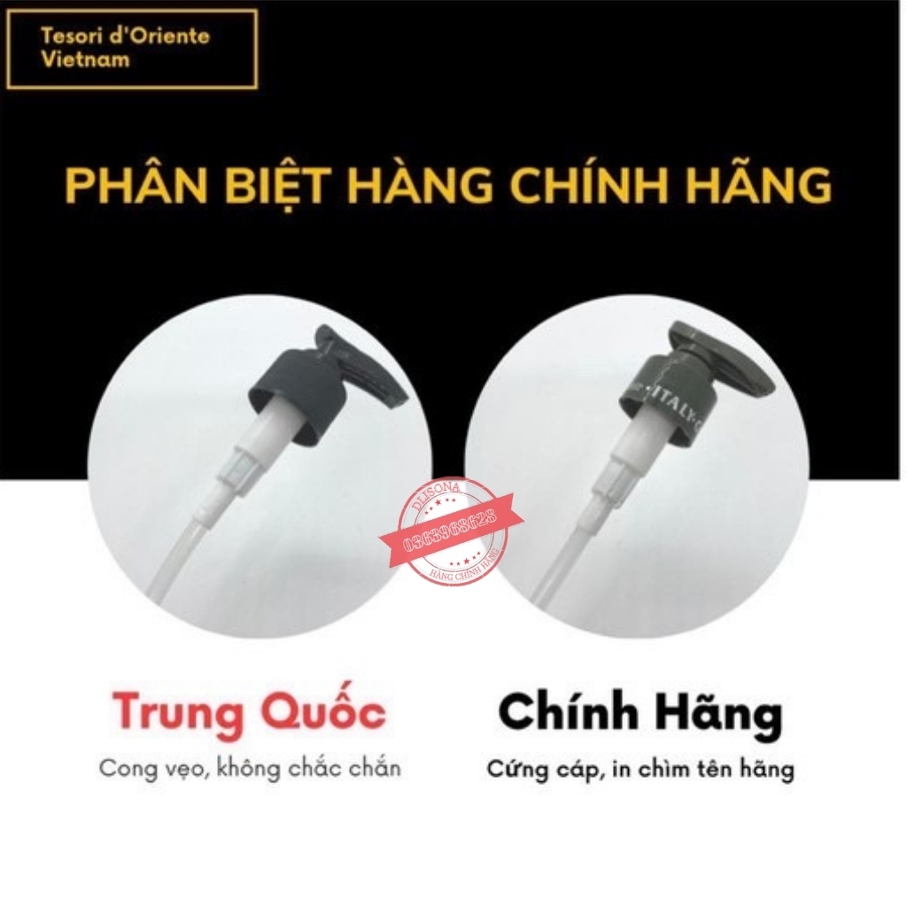 Sữa tắm nước hoa Tesori d'Oriente trắng da hàng chính hãng 250ml-500ml kèm vòi | BigBuy360 - bigbuy360.vn