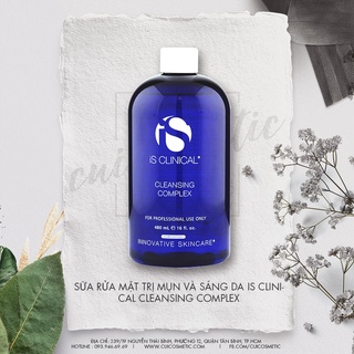 Sữa Rửa Mặt Giảm Mụn và sáng da IS Clinical Cleansing Complex