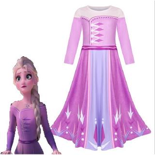 Đầm công chúa băng giá cho bé gái