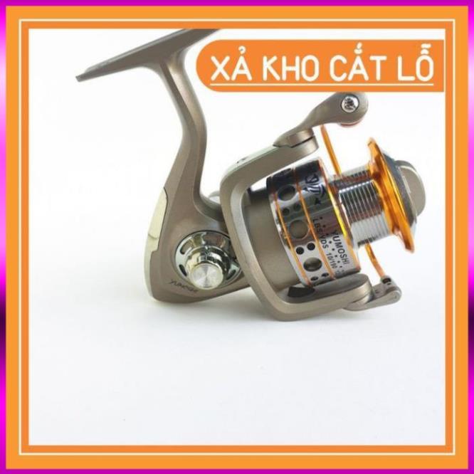 ⭐  Máy Câu Cá Yomoshi LC Kim Loại 3000-7000 ĐỦ SIZE (TẶNG CƯỚC SHIMANO 100M CACBON )  MÁY CÂU CÁ MÁY ĐỨNG YOMOSHI