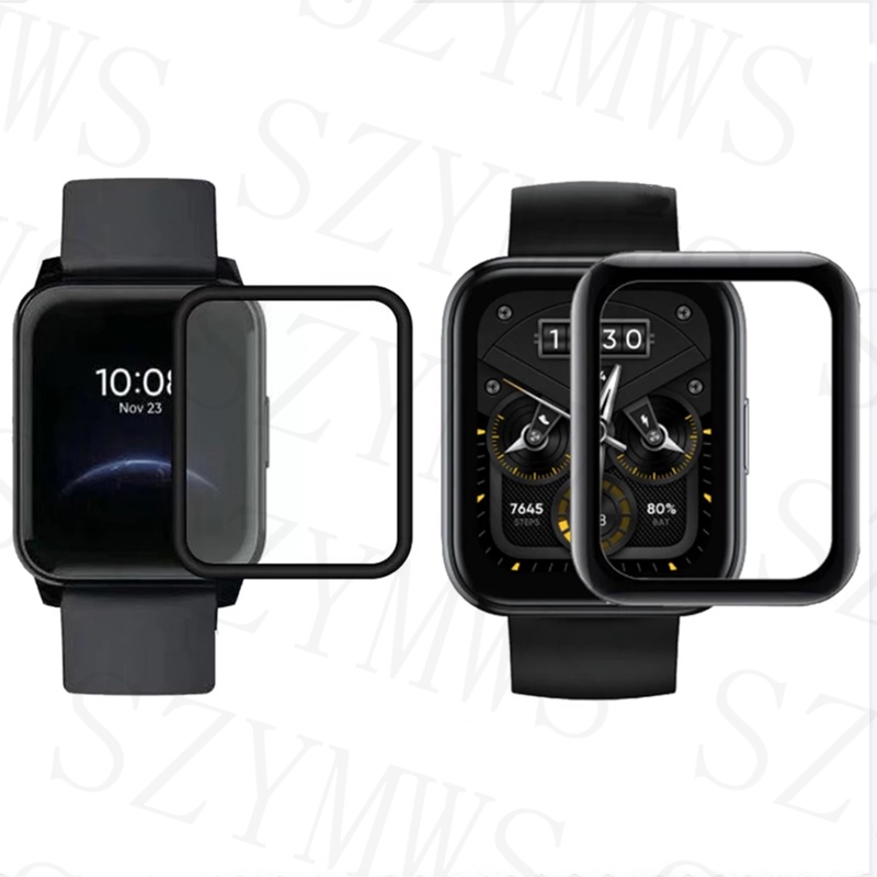 Kính Cường Lực 3D Viền Cong Bảo Vệ Màn Hình Đồng Hồ Thông Minh Realme Watch 2 Pro / 3 Pro Realme Watch 2 / 3