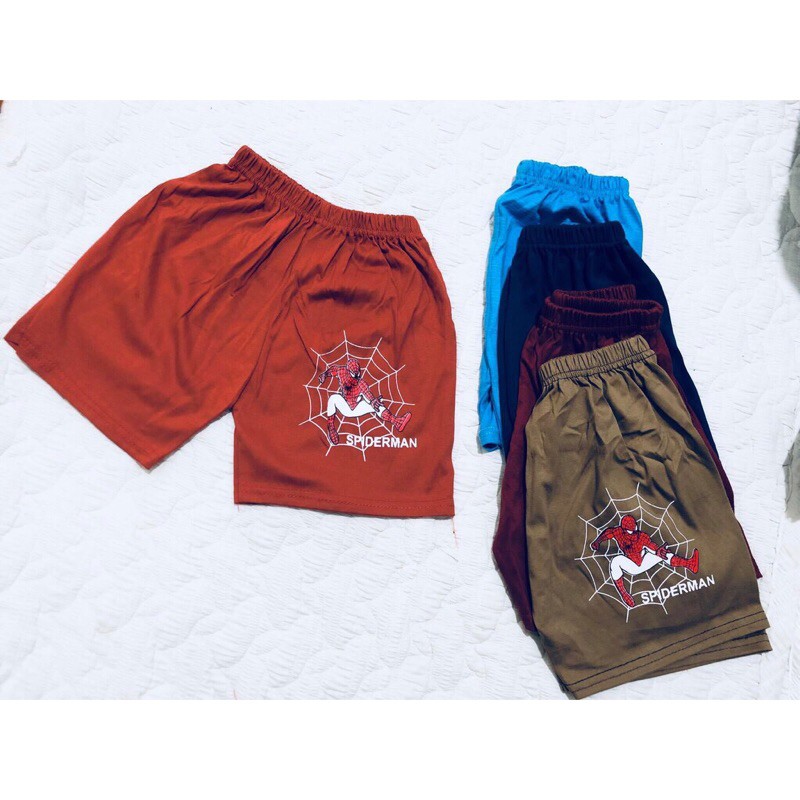 Quần đùi bé trai size 15-50kg chất cotton mềm mịn, thoáng mát, thoải mái vận động