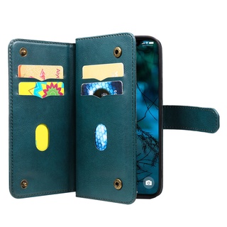 Ốp Lưng Ví Da Cho Apple Iphone 11/11 Pro/11 Pro Max/12/12 Pro/12 Mini/12 Pro Max
