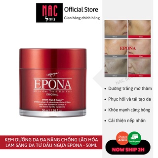 Kem Dưỡng Dầu Ngựa Epona All In One Total Skin Care Intensive 50ml _ Epona Chính Hãng