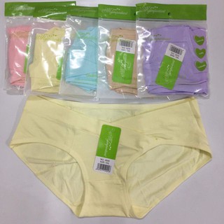 Set 5 quần lót bầu cạp chéo coton lụa cao cấp