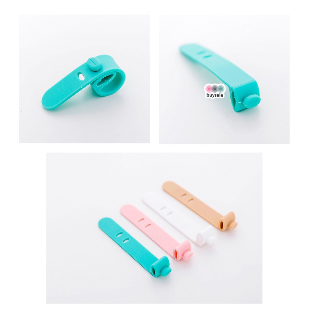 Dây silicone quấn tai nghe, dây cáp sạc chống rối chống gãy
