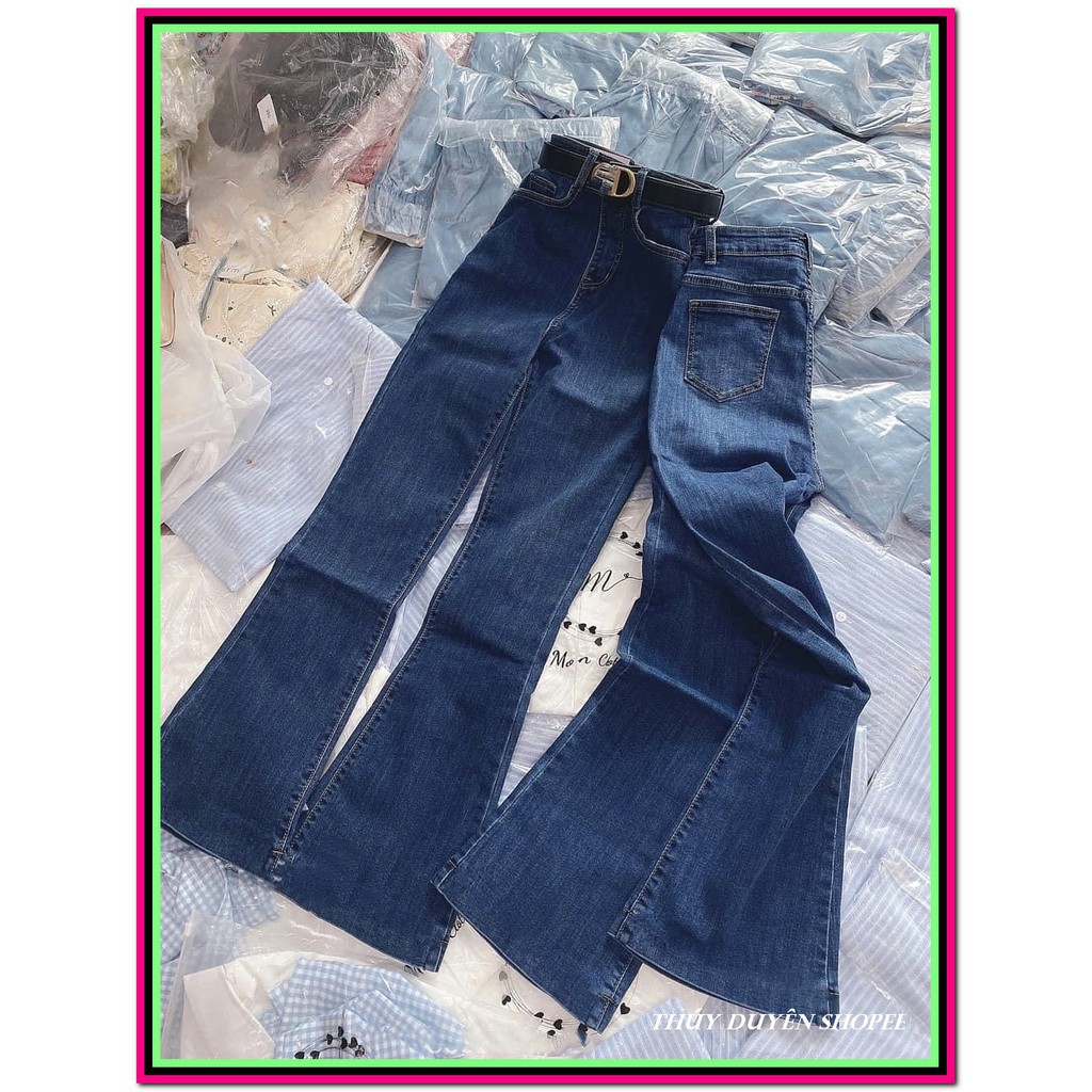 Quần jean nữ ỐNG LOE siêu xịn chất jean giãn tốt fome chuẩn size 26-30 ( 2 màu ) S3W -171 | BigBuy360 - bigbuy360.vn