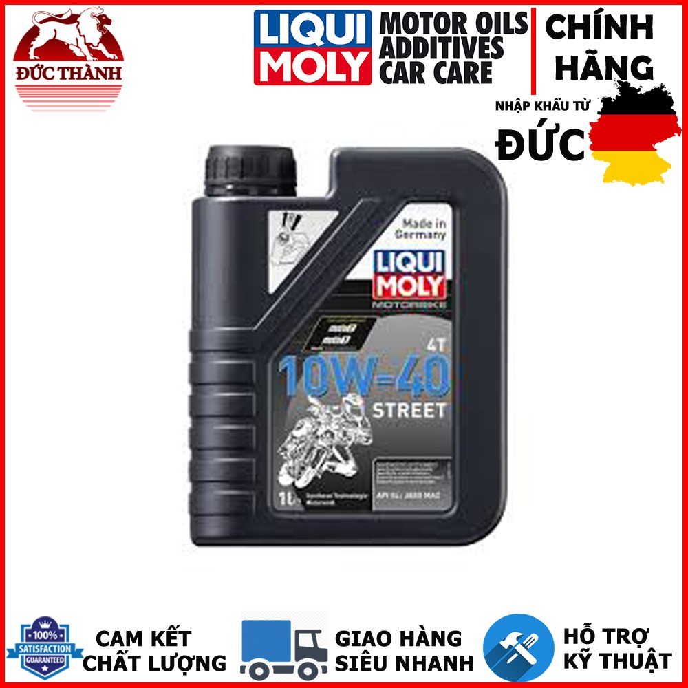 Bộ sản phẩm chăm sóc động cơ xe ( Súc rửa động cơ Liqui Moly Motorbike Engine Flush 1657 250ml &amp; Nhớt mô tô cao cấp Liqu