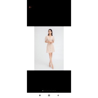 Đầm 20again màu be size L new
