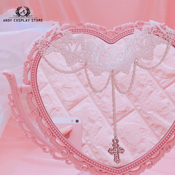 [CÓ SẴN] Vòng cổ choker ren thánh giá