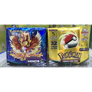 Bài Pokemon TCG hộp 32 túi ( Chỉ bán 2 hộp 5 thẻ/túi) giao mẫu ngẫu nhiên