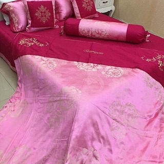 Siêu phẩm bộ satin gấm lụa