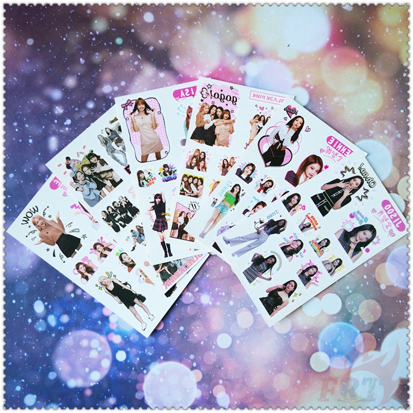 ✿ KPOP Superstar Mini Temporary Tattoo Stickers ✿ 1Sheet Waterproof Tattoos for Sexy Arm Clavicle Body Art Hand Foot