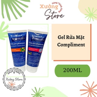 [CHÍNH HÃNG] Gel rửa mặt Compliment No Problem_Công thức 3IN1_Da láng mịn_Ngừa mụn hiệu quả