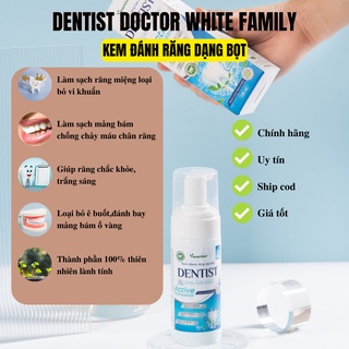 Kem đánh răng dạng bọt bạc hà dentist