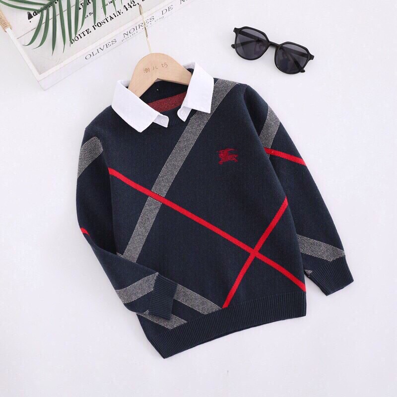 Áo len bé trai 3-8 tuổi