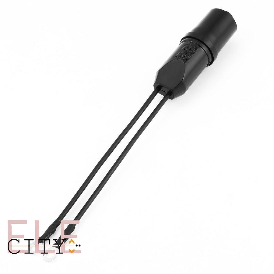 111ele} 1pcs TV Antenna 300 to 75 OHM Coaxial Cable Matching Transformer UHF/VHF/FM