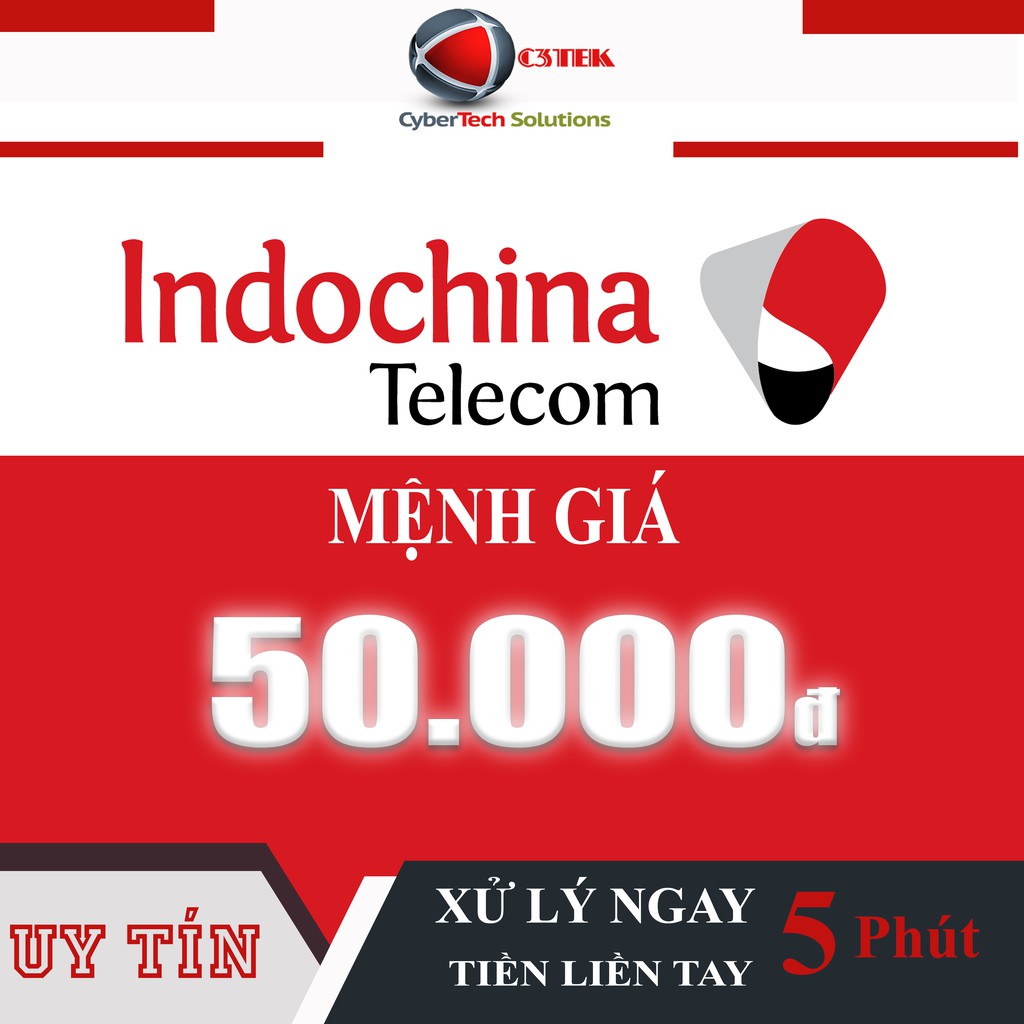 Thẻ Nạp Vina 50k - Shop C3TEK