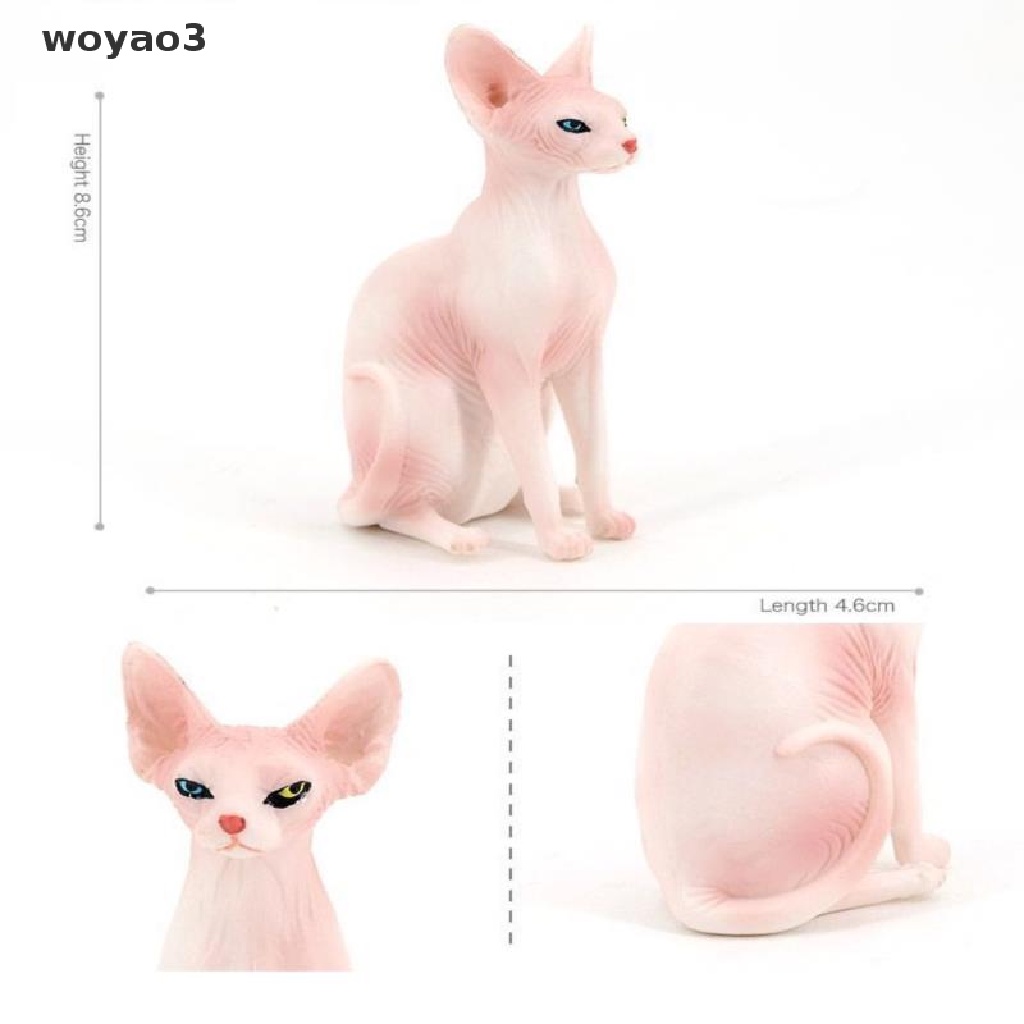 [woyao3] Tượng Mèo Thiền Định Nghệ Thuật