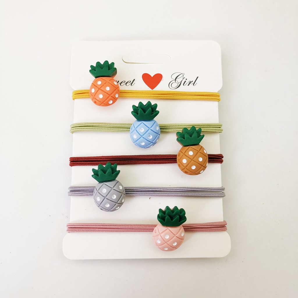 Dây buộc tóc quả dứa cute