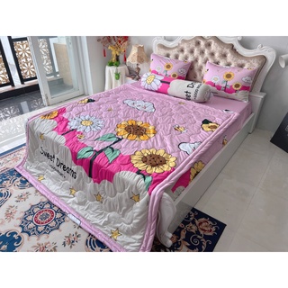 Bộ drap thun lạnh ý 5D cao cấp