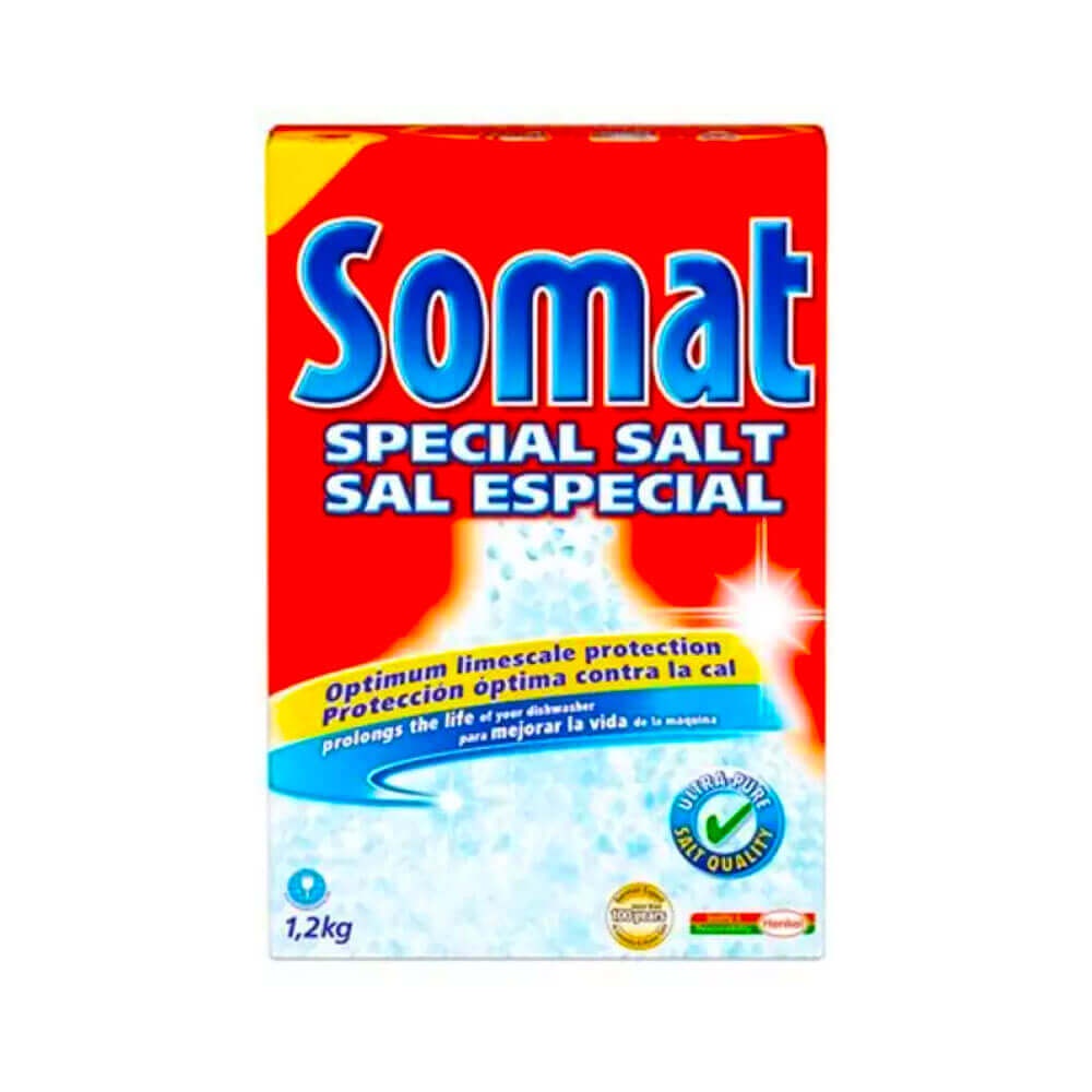 Muối rửa ly chén Somat 1.2kg