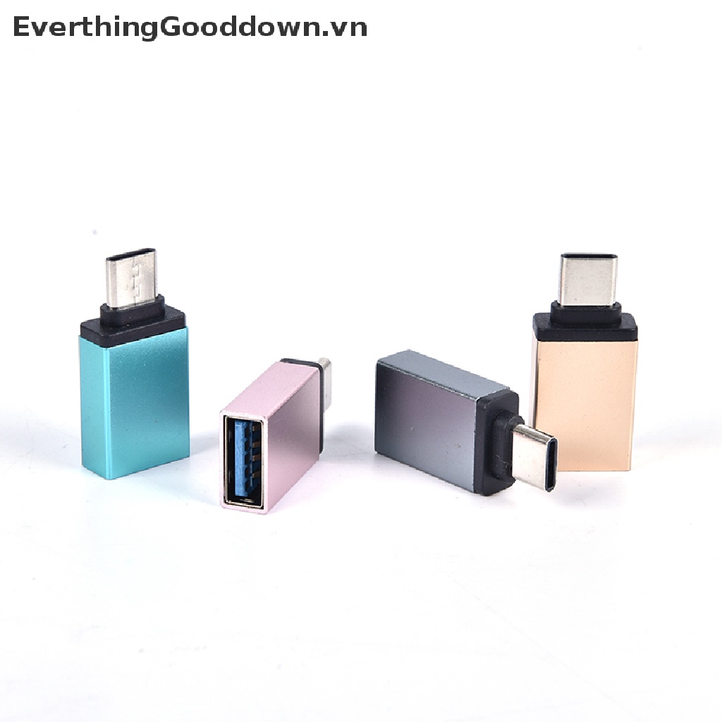 Đầu Nối Chuyển Đổi USB Female Sang OTG USB Type C Male