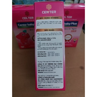 ✳✳✳CENTER BABY PLUS LYSINE (SIRO ĂN NGON)