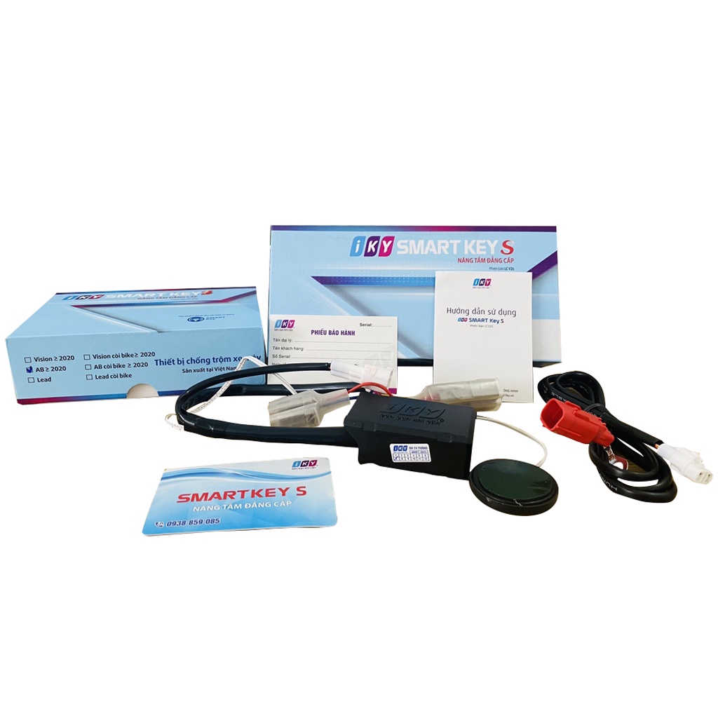THIẾT BỊ CHỐNG CƯỚP IKY SMARTKEY S TÍCH HỢP TRÊN REMOTE KHÓA SMARTKEY HONDA_HÀNG CHÍNH HÃNG IKY