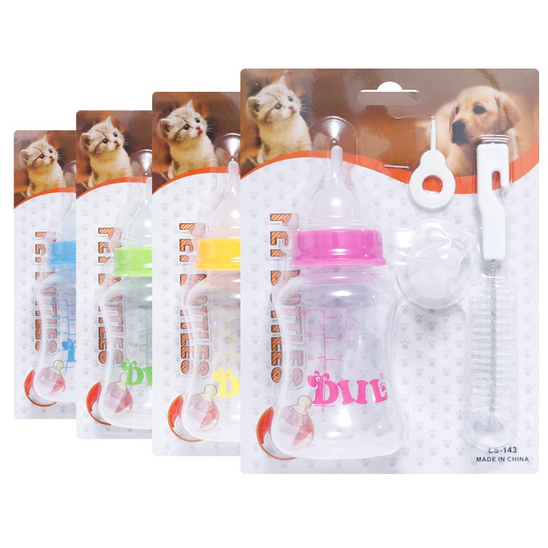 Bình sữa cho chó mèo con loại 60ml/150ml