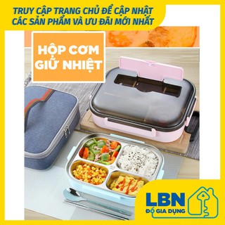 [CÓ SẴN] HỘP CƠM GIỮ NHIỆT THỨC ĂN Ủ CƠM HESInLY & HENGMEIDA 1 TẦNG 2 - 3 - 4 NGĂN CƠM VĂN PHÒNG