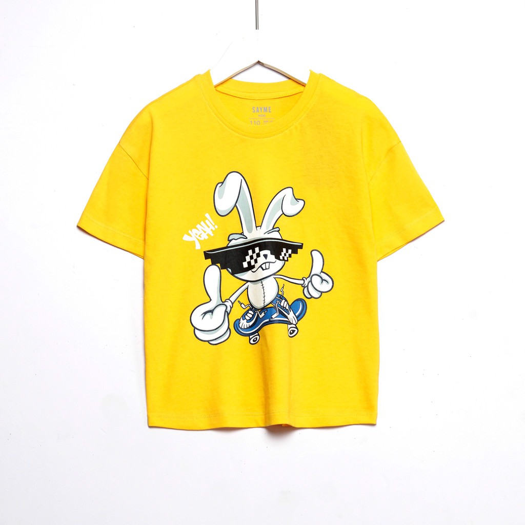 ÁO PHÔNG BÉ TRAI IN HÌNH PHONG CÁCH HÀN QUỐC