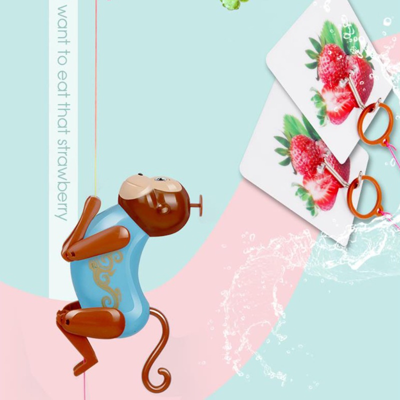 Đồ Chơi Khỉ Leo Dây Leo Dây Leo Trèo Bằng Nhựa Vui Nhộn Cho Bé Và Người Lớn Tuổi 4 +