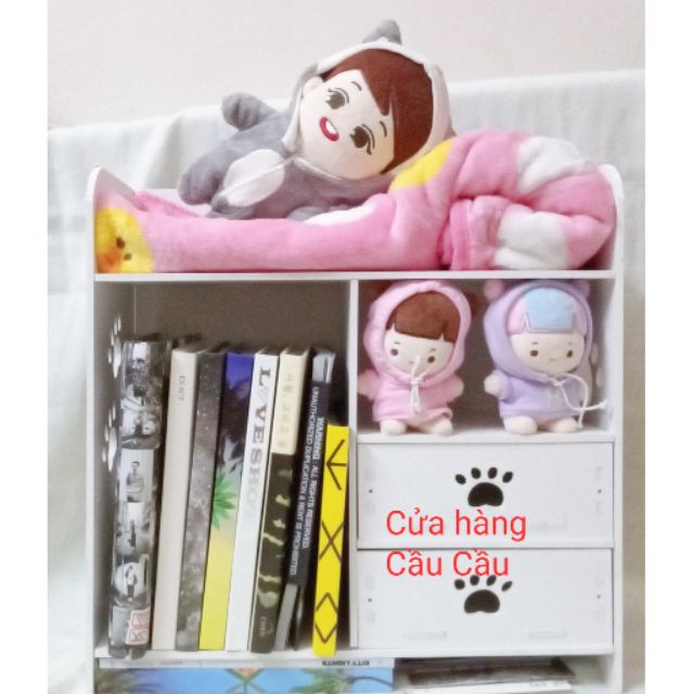 Tủ kệ đựng album goods  giường cho doll