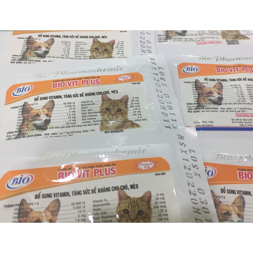 Combo 10 gói x 5G. BIO-VIT PLUS