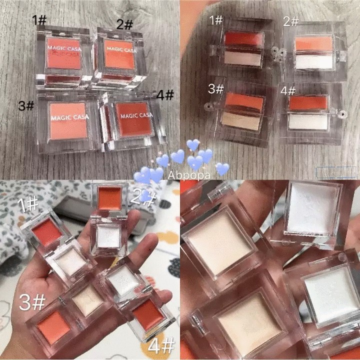 Má hồng highlighter bắt sáng cực mướt da magic casa nội địa trung | BigBuy360 - bigbuy360.vn