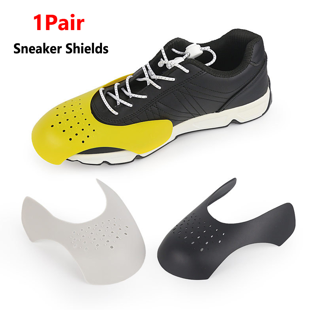 ☆YOLA☆ 1 Pair Sneaker Protector Toe Cap Sports Shoes Protective Shoe Shields Sport Ball Shoe Fold Shoe Support for Running Casual Shoes Anti Shoe Toe Box Creasing Head Stretcher Anti-Wrinkle/Multicolor