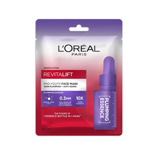 Loreal - Mặt nạ giấy dưỡng chất cô đặc L'Oreal Paris Revitalift Pro-Youth Face Mask 30g