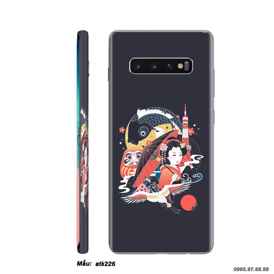 Miếng dán skin SamSung Galaxy S10 /  S10e / S10 Plus  in hình sưu tầm đẹp [ Nhiều hình ]