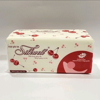 Khăn giấy rút 2 lớp Silkwell gói  280 tờ, 3 lớp Sợi Tre  130 tờ (Hàng chính hãng)
