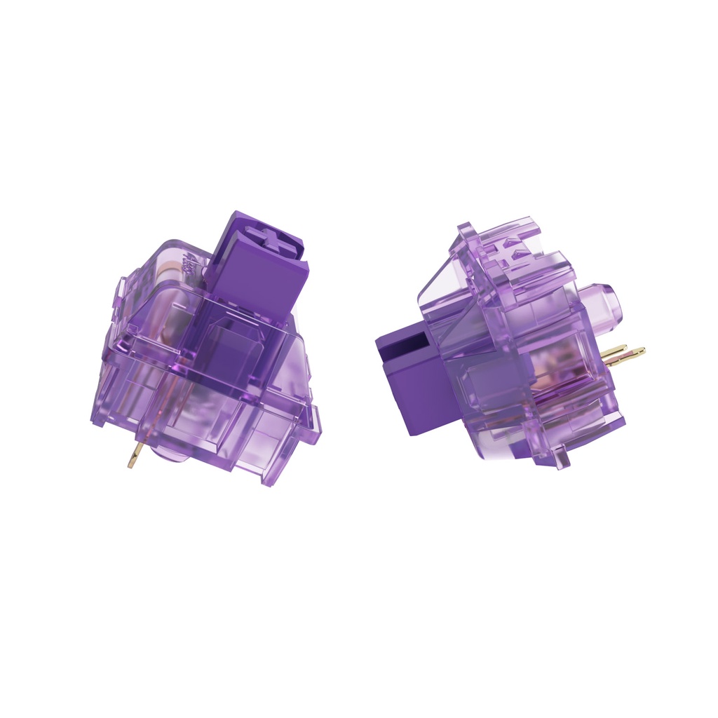 Bộ custom switch cho bàn phím cơ Akko CS Jelly Purple  - EA Gear