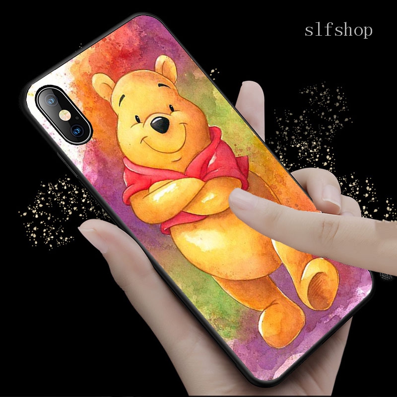 Ốp Điện Thoại Mềm In Hình Gấu Pooh Dễ Thương Cho Sony M4 M5 T3 L1 L2 C C3 C4 C5 C6 Hoạt Hình