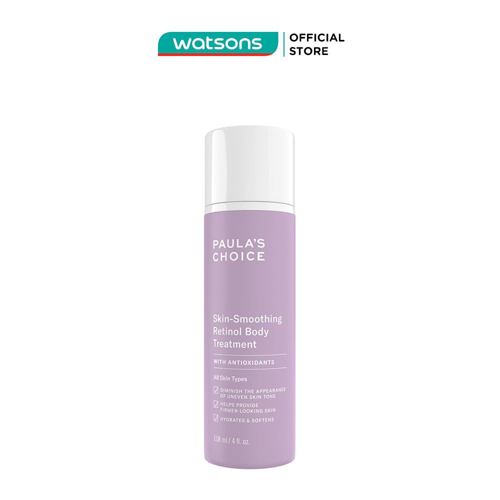 Kem Dưỡng Thể Paula's Choice Skin Smoothing Retinol Body Treatment Chống Lão Hóa Chứa Retinol 118ml