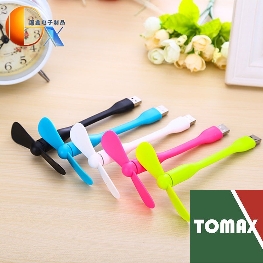 Quạt USB Mini 2 Cánh Tháo Rời Tiện Lợi Và Siêu Mát - Shop Giao Màu Ngẫu Nhiên [Tomax Shop] | BigBuy360 - bigbuy360.vn